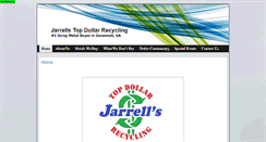 Desktop Screenshot of jarrellstopdollarrecycling.net